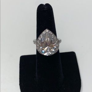 Lab Created Diamond Statement Ring